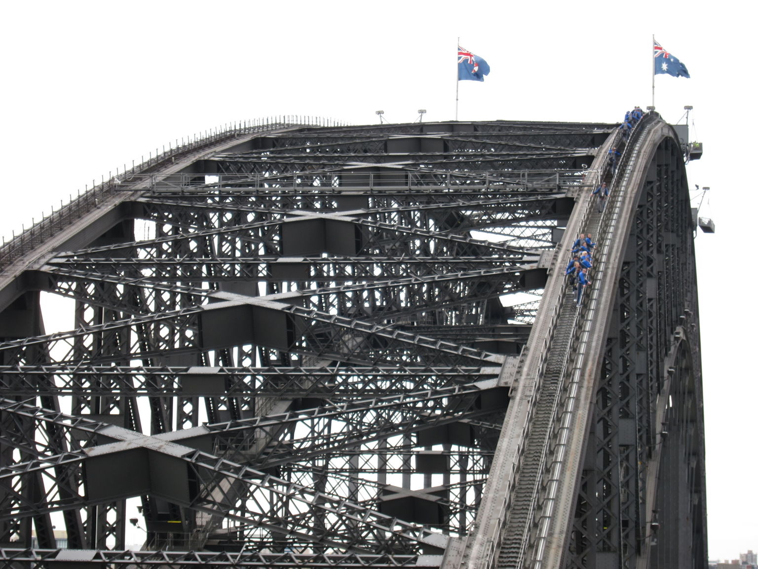 Climbing the Sydney Harbour Bridge!