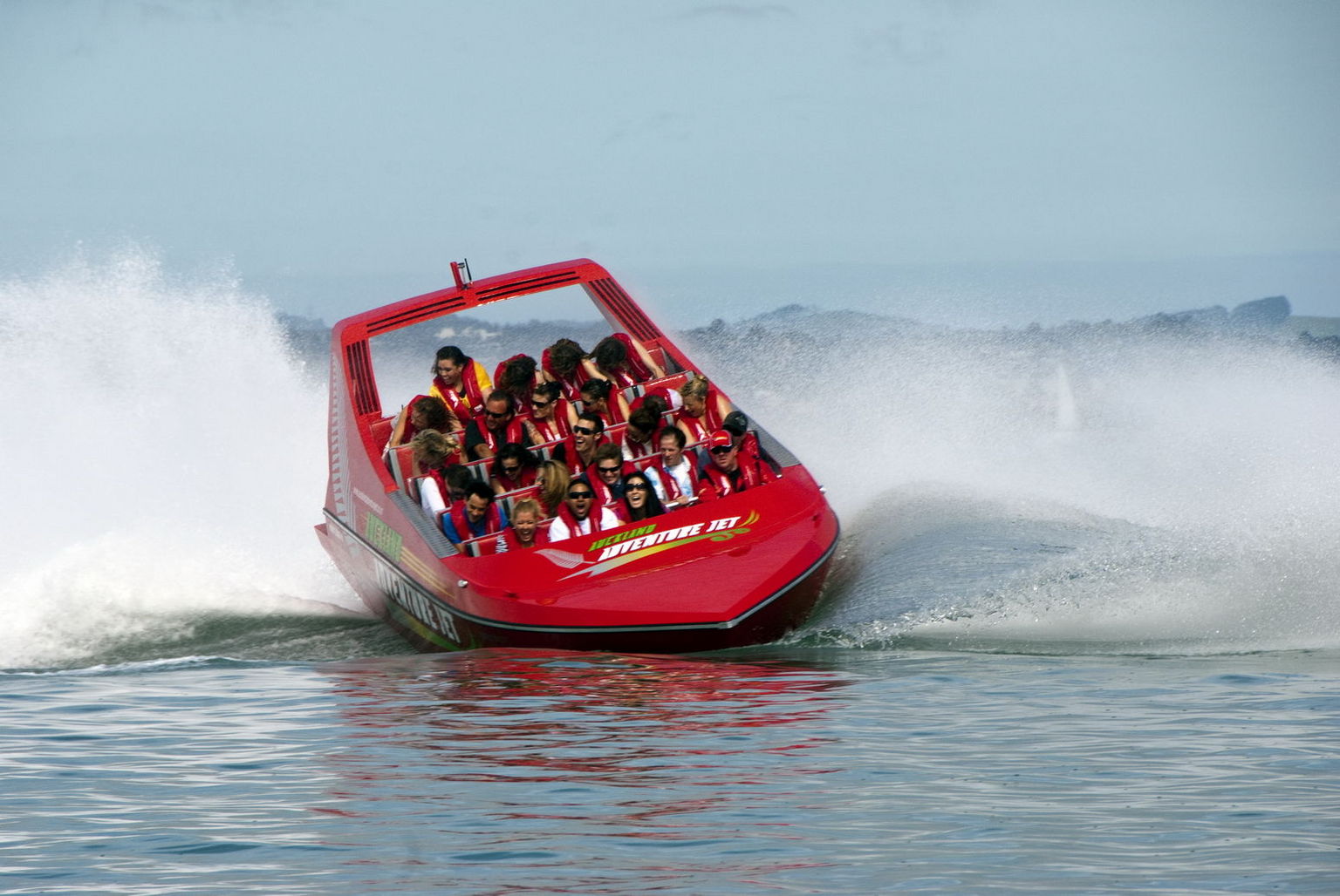 Jet Boat ride, Waitemata Harbour, Auckland