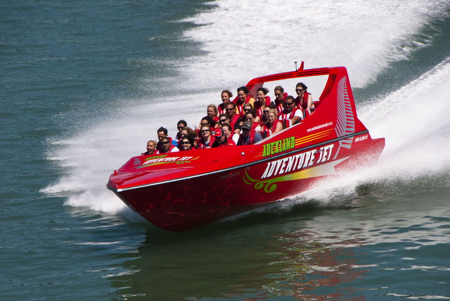 Jet Boat ride, Waitemata Harbour, Auckland