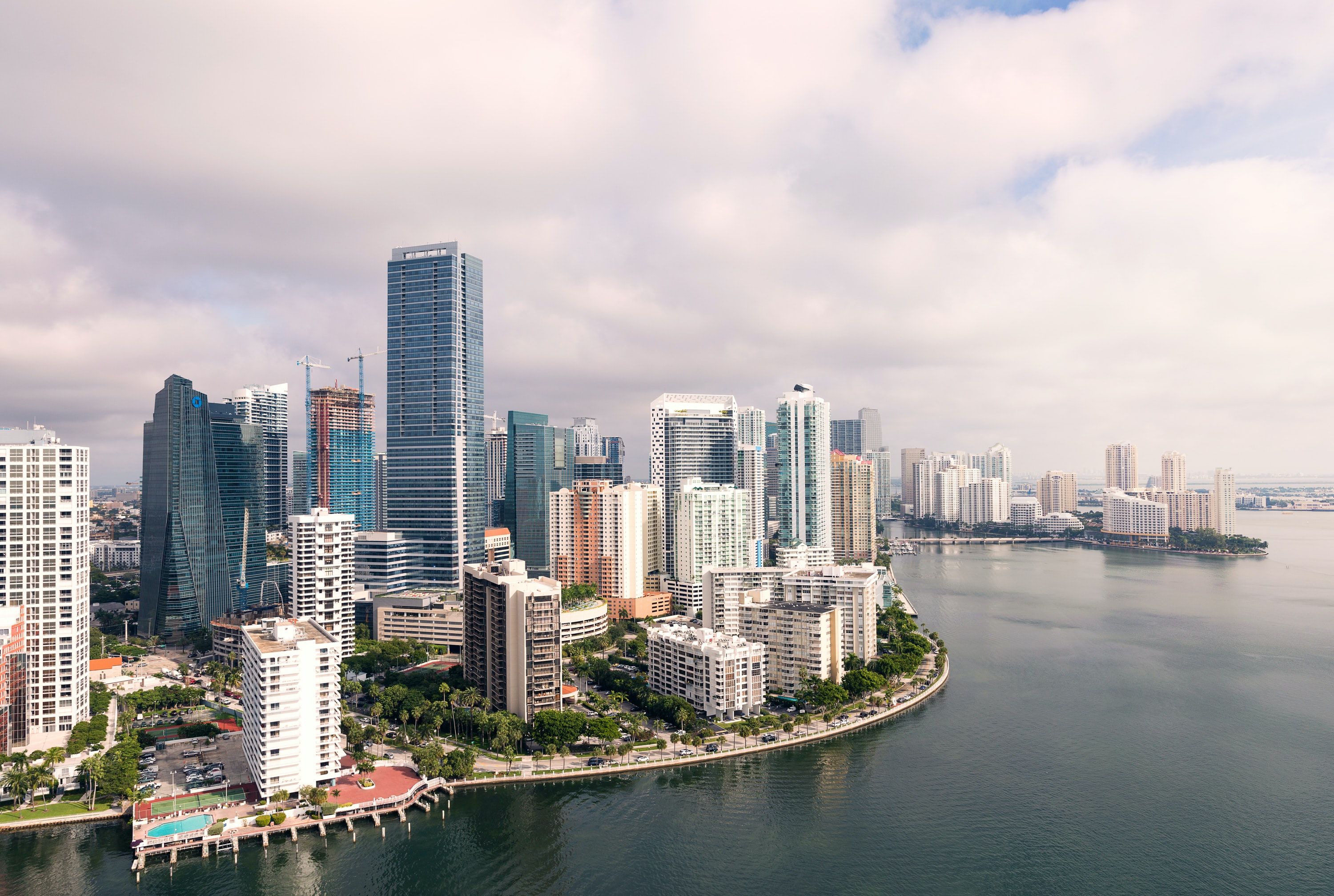 Aerial Shot of Miami